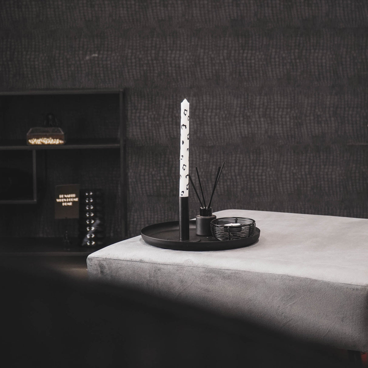 Panter Kaarsen Wit (Set van 3) / Housevitamin