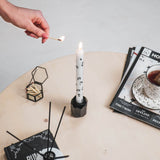 Panter Kaarsen Wit (Set van 3) / Housevitamin