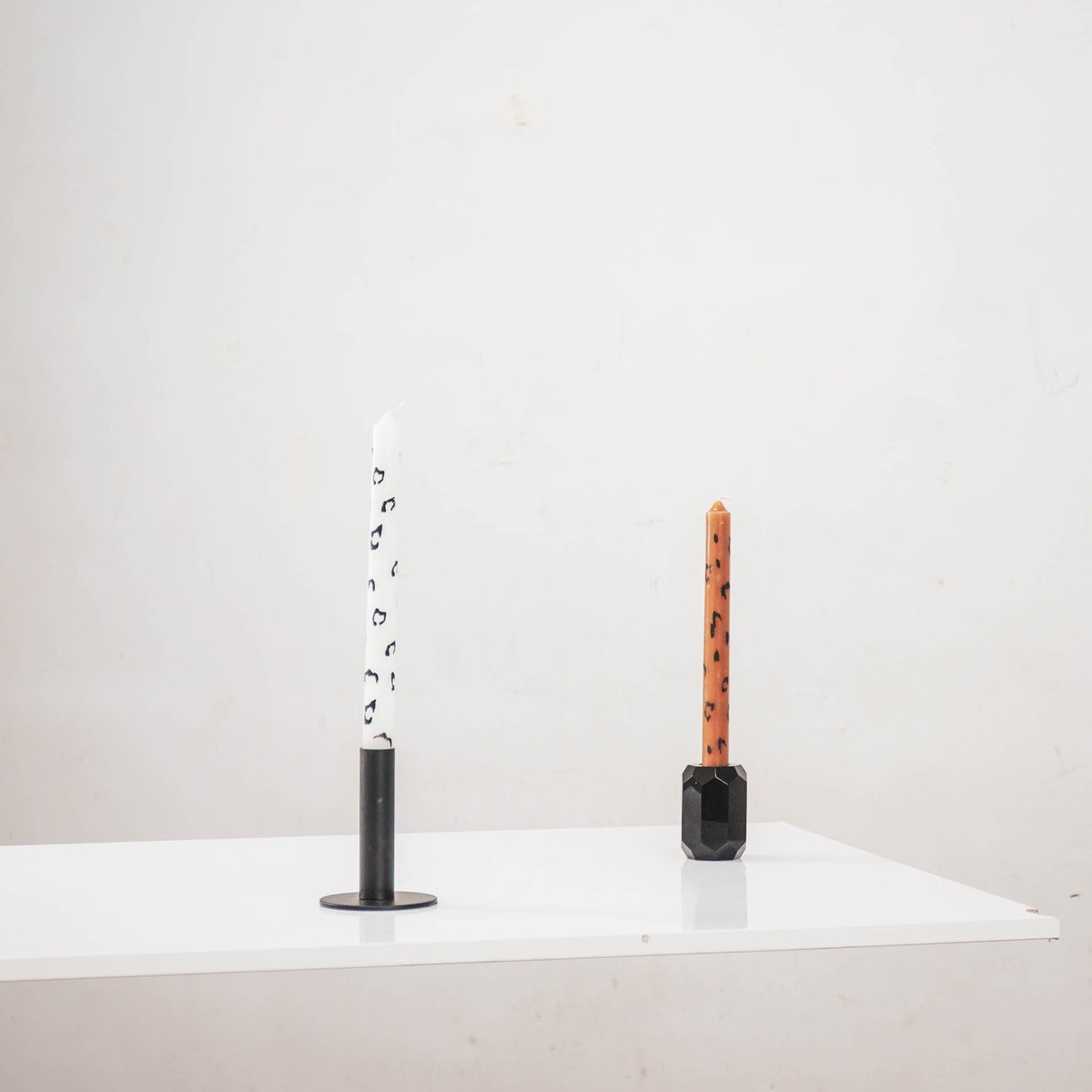 Panter Kaarsen Bruin (Set van 3) / Housevitamin