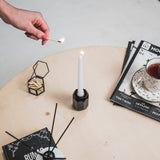 Gedraaide Kaarsen Wit (Set van 4) / Housevitamin