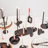 Gedraaide Kaarsen Wit (Set van 4) / Housevitamin