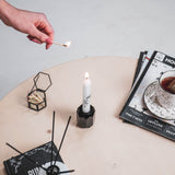 Gezicht Kaarsen Wit (Set van 6) / Housevitamin