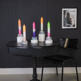 Dinerkaars XXL Oranje/Wit/Mintgroen / Housevitamin