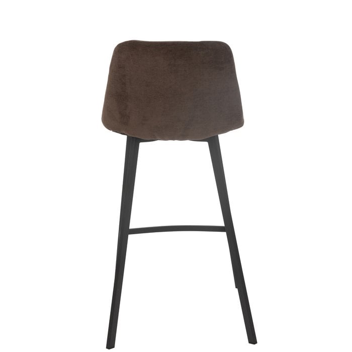Barstoel Kent Donkerbruin (Set van 2) / J-LINE