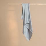 Kussensloop Satijn Grijs Blauw (60×70) / Coco & Cici