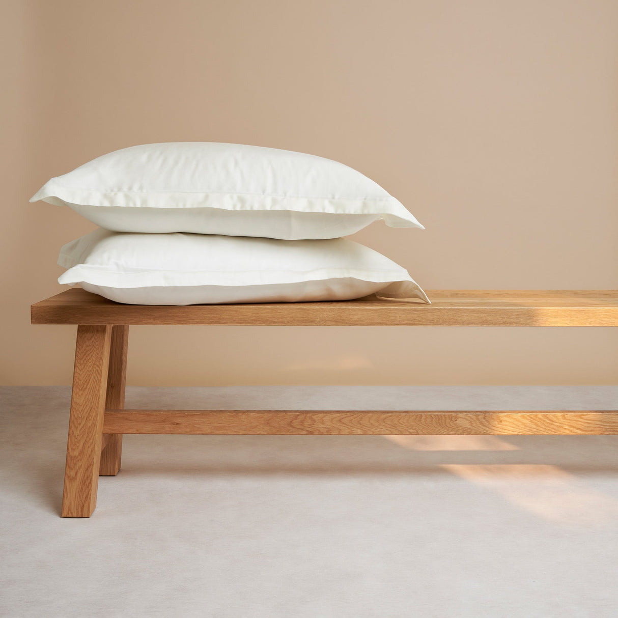 Satijn Kussensloop – Off White / Coco & Cici