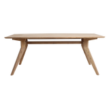 Eettafel Studio Teak Rechthoekig 240 cm / Raw Materials