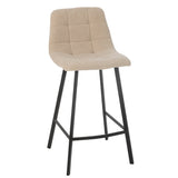 Barstoel Kent Wit (Set van 2) / J-LINE