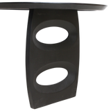 Eettafel Bullnose Teardrop Zwart 200 cm / Raw Materials