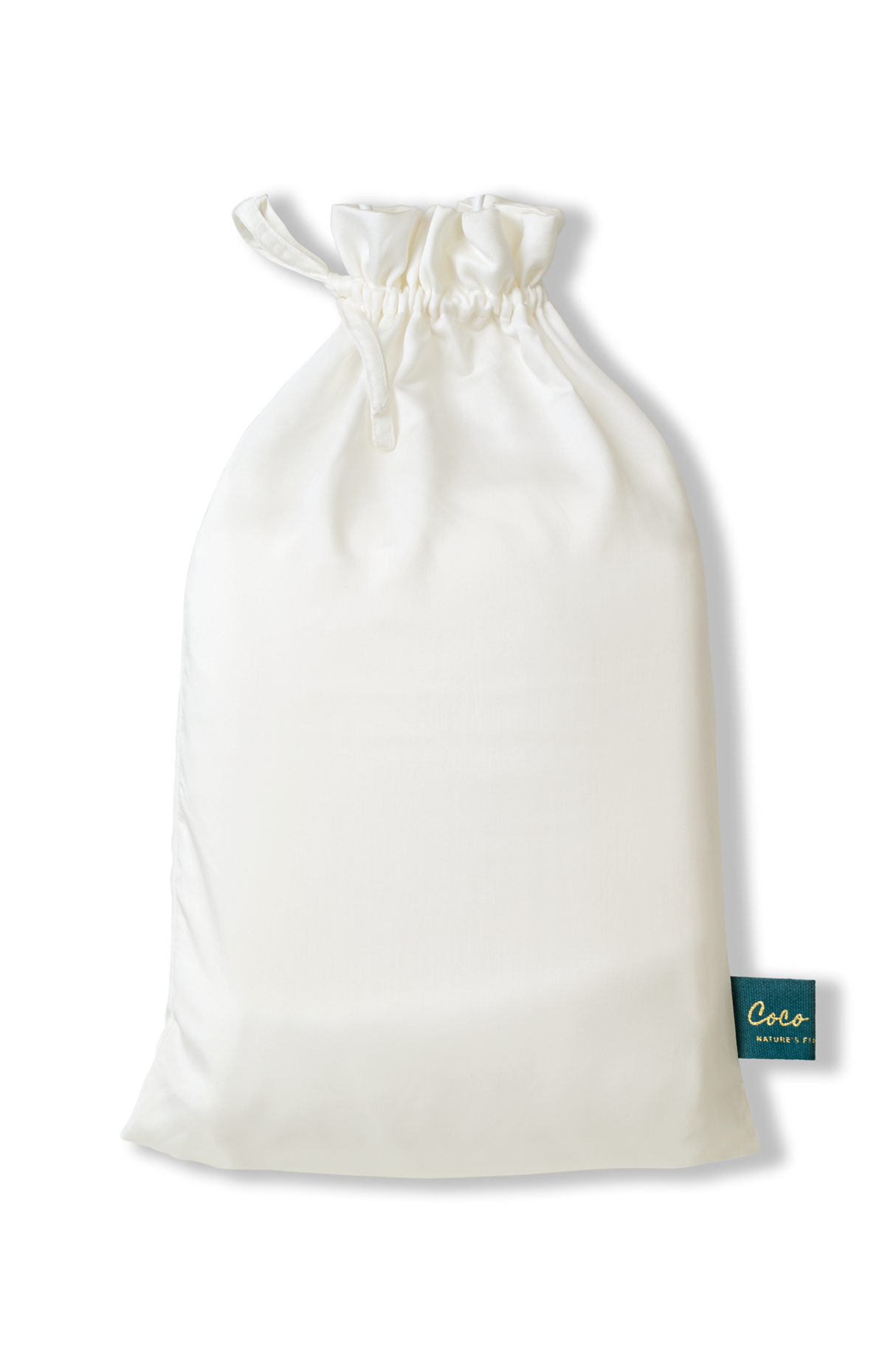 Hoeslaken Satijn Off White (140×200×30) / Coco & Cici