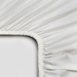 Hoeslaken Satijn Off White (140×200×30) / Coco & Cici