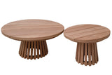 Cindo Buitentafel Teakhout (Ø50) / Livingfurn
