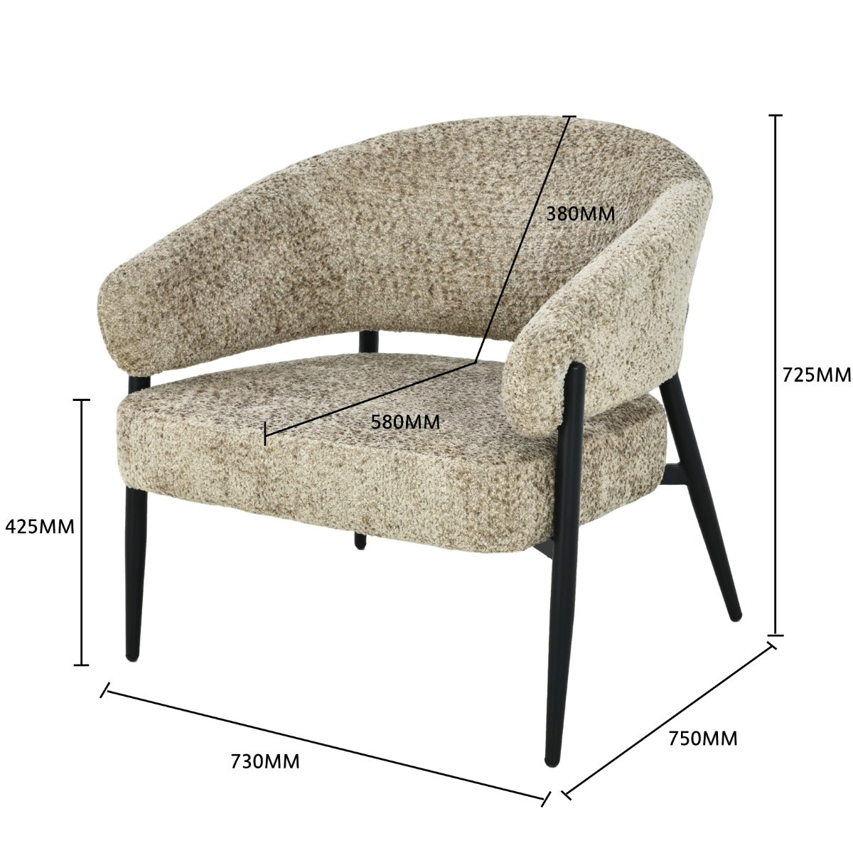 Dilan Fauteuil – Venga Liver / Livingfurn