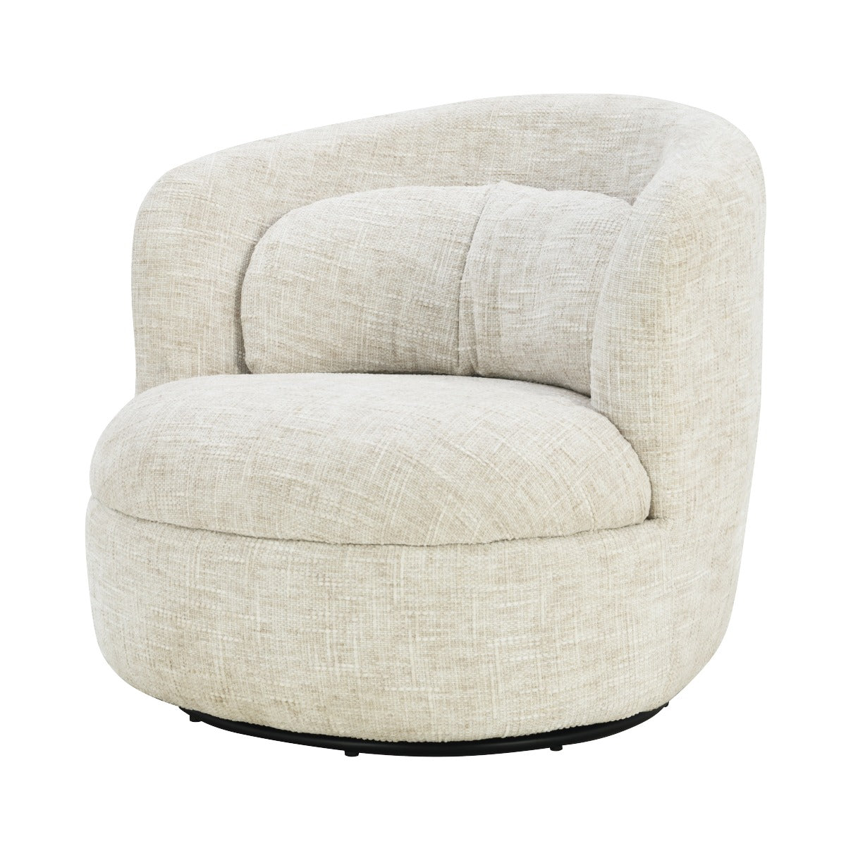 Britt Draaifauteuil – Cream / Livingfurn