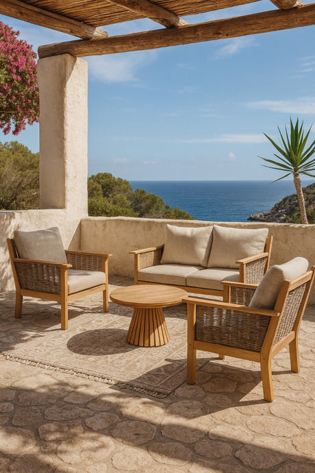 Malaga Tuinset Teakhout / Livingfurn