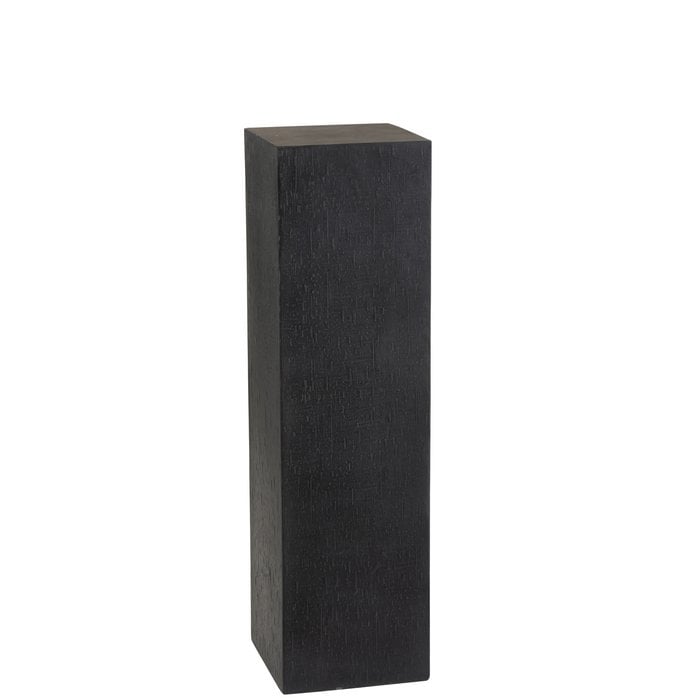 Zuil Rechthoek Hoog Klei Zwart Medium / J-Line