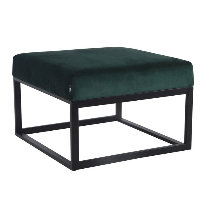 Otto Hocker Donkergroen (60cm) / Dami Living