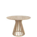 Eettafel Eli Mangohout Naturel (Ø 110 cm) / J-Line