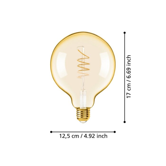 Lichtbron G125 Amber (Set van 4) / EGLO