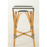 Barkruk Live Rotan Naturel/Zwart (Set van 2) / J-Line