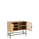 Kast Vierkant – Naturel/Zwart (Small) / J-Line