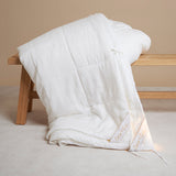 Zomerdekbed Satijn - Wit (200×220) / Coco & Cici