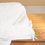 Zomerdekbed Satijn - Wit (200×220) / Coco & Cici