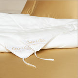 Zomerdekbed Satijn - Wit (260×220) / Coco & Cici