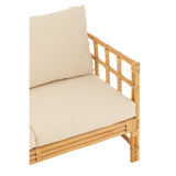 Sofa Elise met Kussen (Naturel/Wit) – J-LINE