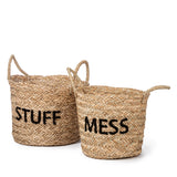 Opbergmandenset – Messy/Stuff Naturel / KidsDepot