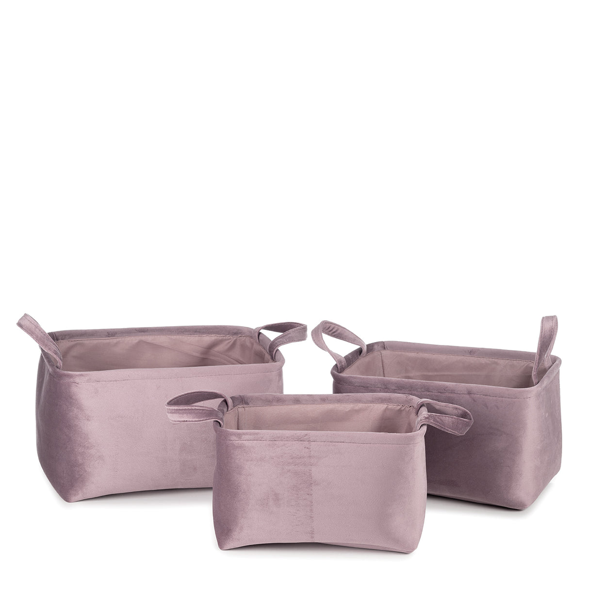 Billie Opbergmanden (Set van 3) – Lavendel / KidsDepot