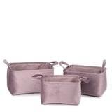 Billie Opbergmanden (Set van 3) – Lavendel / KidsDepot