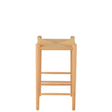 Barstoel Orientaal Essenhout & Touw Naturel ( Set van 2 ) / J-Line