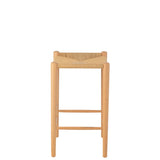 Barstoel Orientaal Essenhout & Touw Naturel ( Set van 2 ) / J-Line