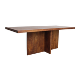 Eettafel Bullnose Greek Cross Mangohout 240 cm / Raw Materials