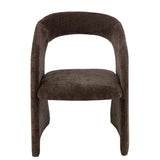 Fauteuil Anise Donkerbruin Textiel / J-Line