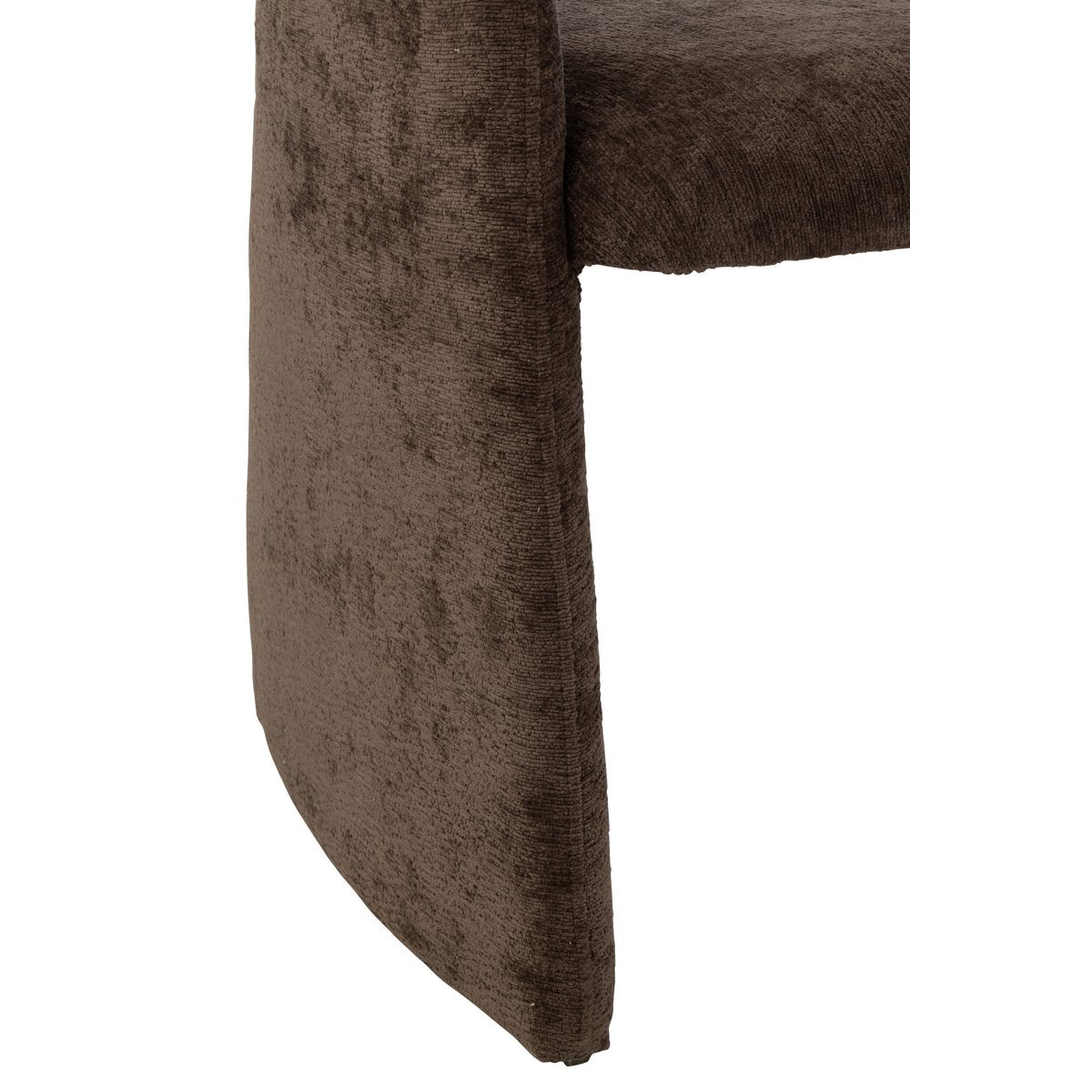 Fauteuil Anise Donkerbruin Textiel / J-Line