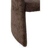 Fauteuil Anise Donkerbruin Textiel / J-Line