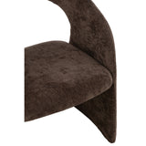 Fauteuil Anise Donkerbruin Textiel / J-Line