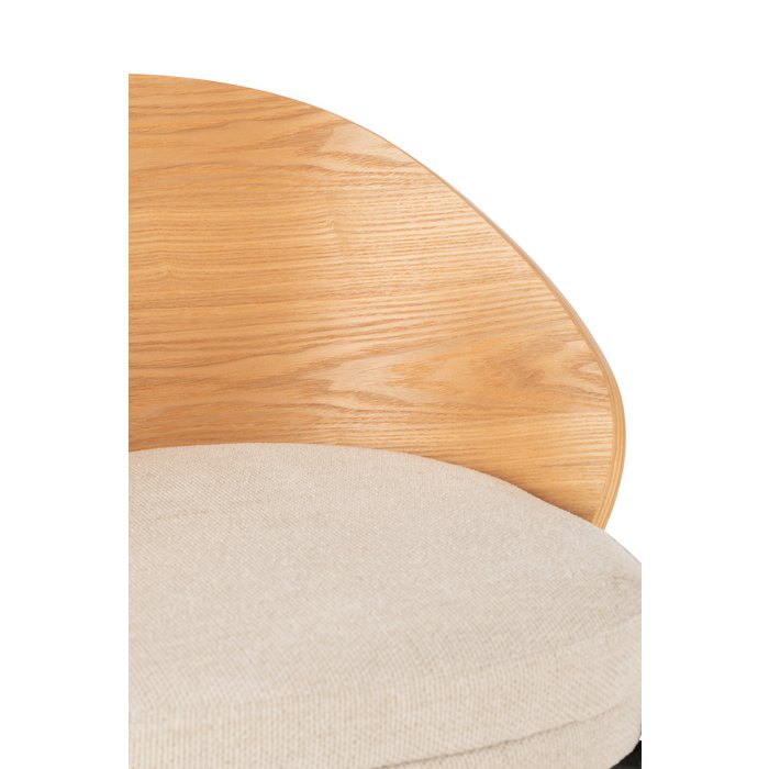 Barstoel Lone Naturel/Beige (Set van 2) / J-Line
