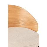 Barstoel Lone Naturel/Beige (Set van 2) / J-Line