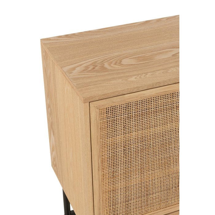 Kast Vierkant – Naturel/Zwart (Small) / J-Line