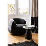 Fauteuil Draaiend Rond Zwart / J-Line