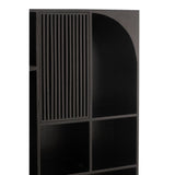 Rek Mode – Mango Hout & MDF Zwart / J-Line