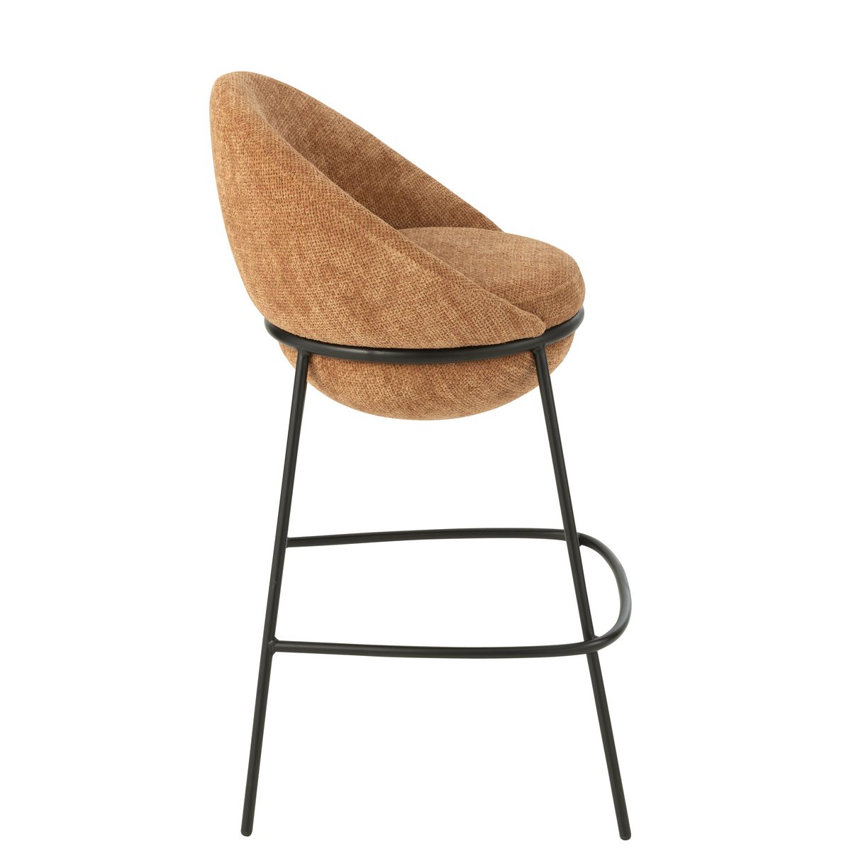 Barkruk Terracotta/Zwart (Set van 2) / J-Line