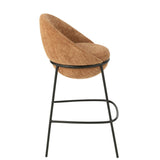 Barkruk Terracotta/Zwart (Set van 2) / J-Line