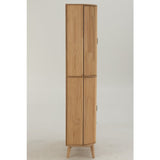 Kast Vakken Rond – Dennenhout Naturel / J-Line