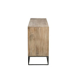 Kast Geweven Riet – 3 Schuifdeuren / J-Line