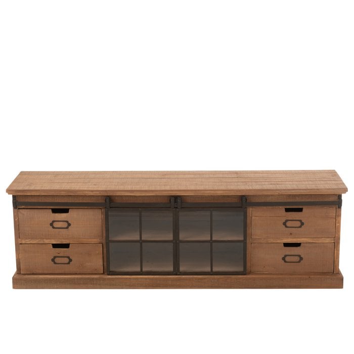 TV-Meubel Mia – Dennenhout Naturel / J-Line