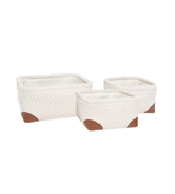 Nois Mandjes (Set van 3) – Wit / KidsDepot